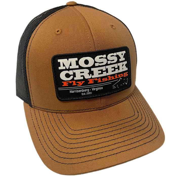Mossy Creek Patch Trucker Caramel Black
