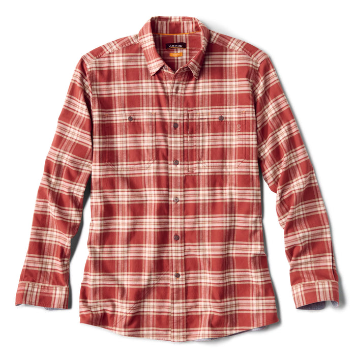Orvis Flat Creek Tech Flannel Russett Size M