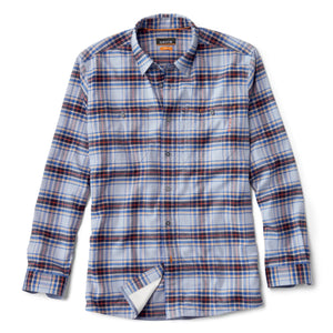 Orvis Flat Creek Tech Flannel Blue Fog - Mossy Creek Fly Fishing