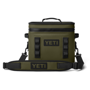 Yeti Hopper Flip 12 Soft Cooler Olive/ Black - Mossy Creek Fly Fishing