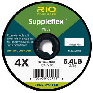RIO Suppleflex Tippet 30yd Spool - Mossy Creek Fly Fishing