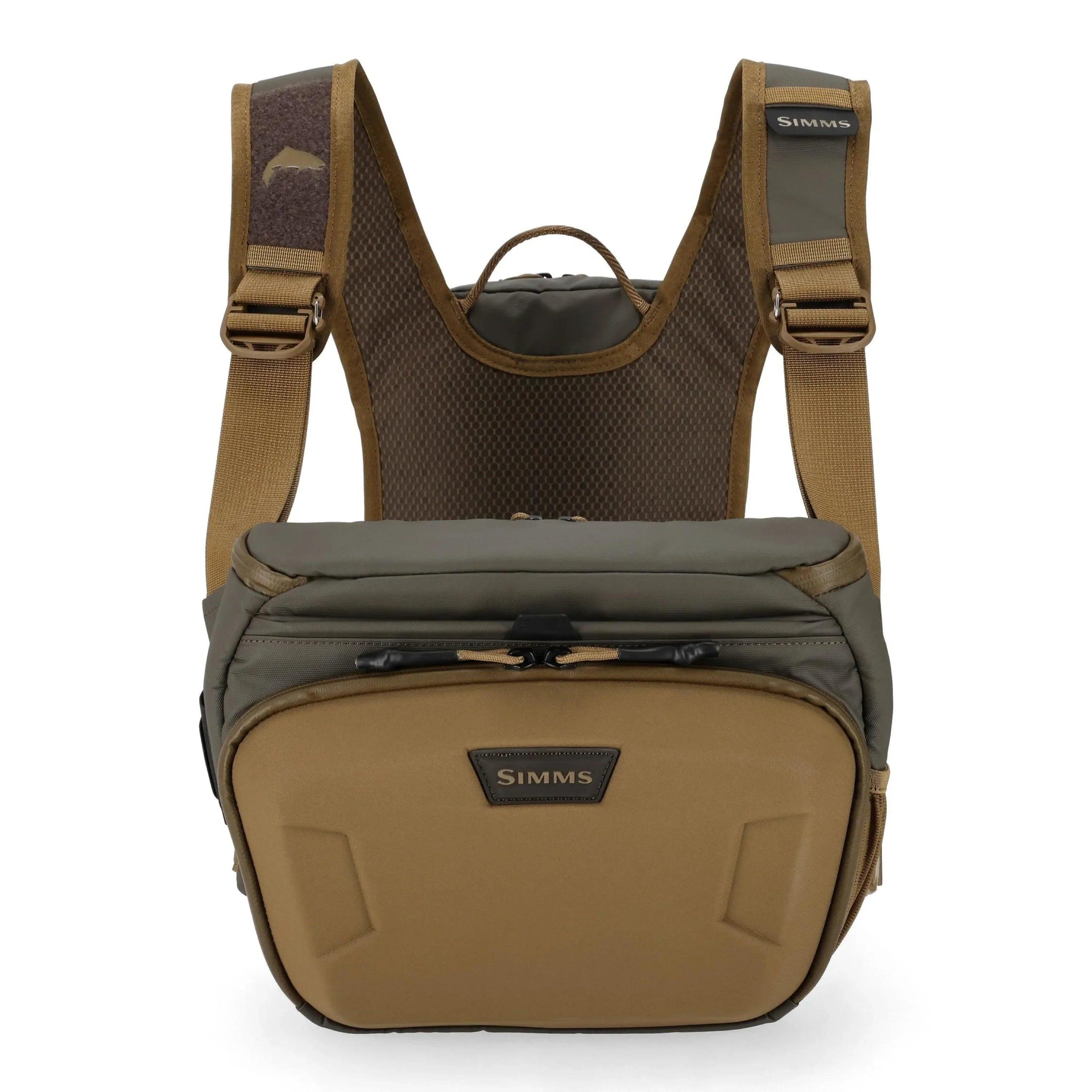 SIMMS フィッシングバッグ グリーン Simms Headwaters Chest Pack – Mossy Creek Fly Fishing