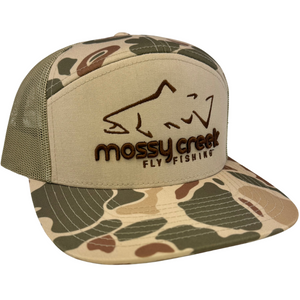 Mossy Creek Logo Pioneer Trucker Harvest Duck Camo - Mossy Creek Fly Fishing