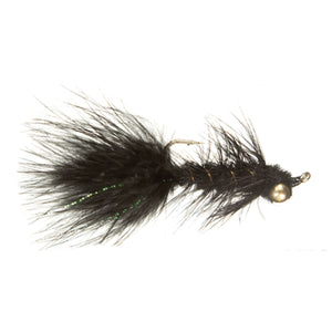 Lead Eyed Krystal Bugger Black - Mossy Creek Fly Fishing