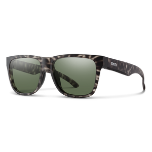 Smith Lowdown 2 Matte Gray Tortoise ChromaPop Polarized Gray Green Lens Sunglasses - Mossy Creek Fly Fishing