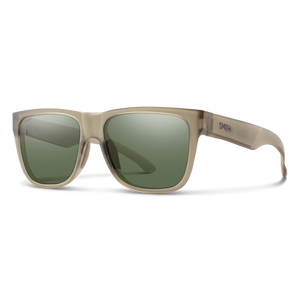Smith Lowdown 2 Matte Summit Crystal ChromaPop Polarized Gray Green Lens Sunglasses - Mossy Creek Fly Fishing
