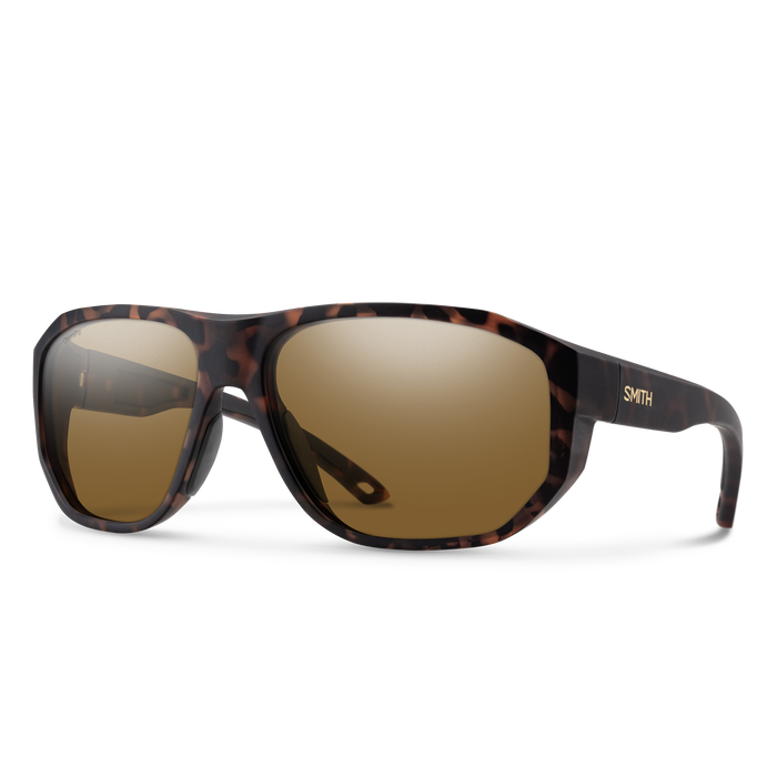 Smith Outrigger Matte Tortoise ChromaPop Glass Polarized Brown Lens Sunglasses