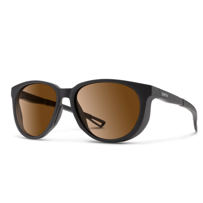 Smith Seeker Matte Black ChromaPop Photochromic Brown Lens Sunglasses