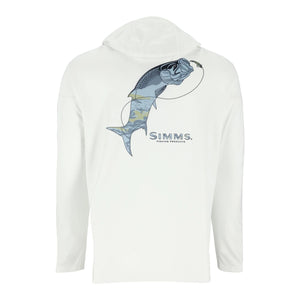 Simms Tech Hoody Artist Series White Tarpon - Mossy Creek Fly Fishing