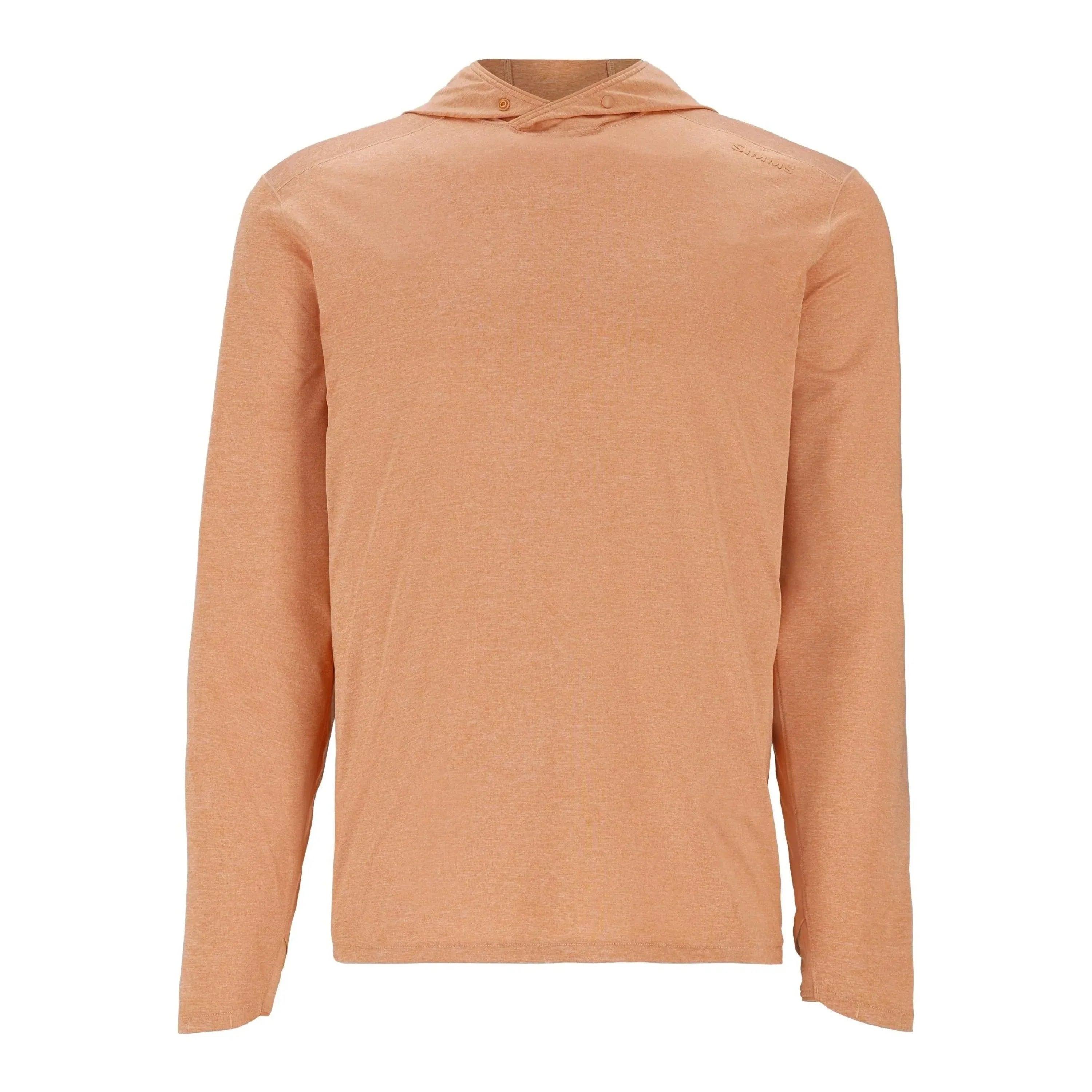 Simms Solarflex Hoody Orange Maple Heather – Mossy Creek Fly Fishing