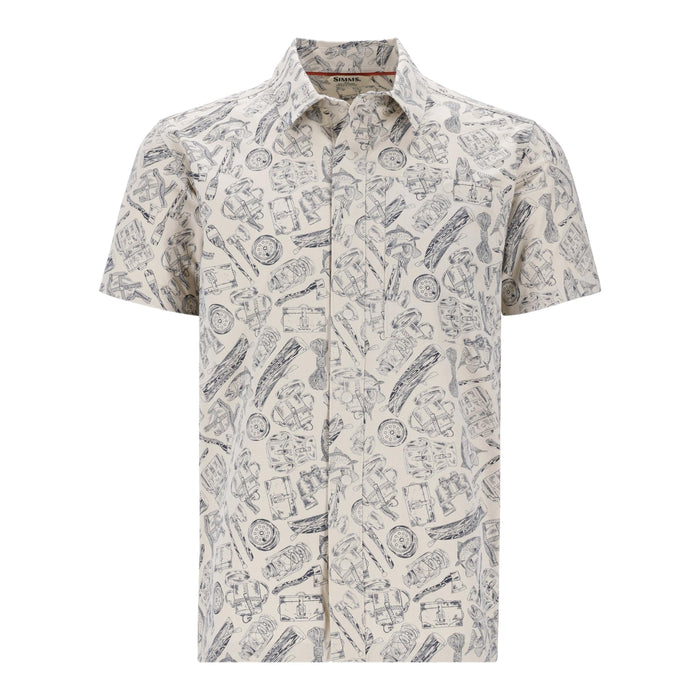 Simms Tailout Short Sleeve Shirt Camp Sand