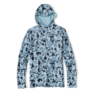 Orvis Sun Defense Hoodie Blue Watercolor Camo - Mossy Creek Fly Fishing