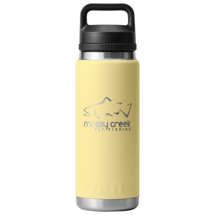 Custom Mossy Creek Yeti Rambler 26oz Bottle W/ Chug Daybreak Yellow