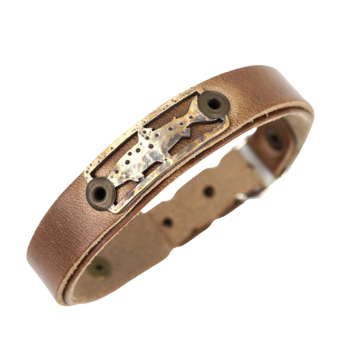 Sight Line Provisions Bronze Trout 2.0 Brown - Skinny Bracelet