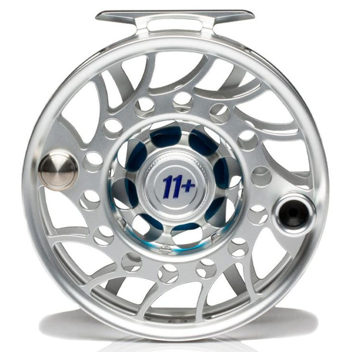 Hatch ICONIC Fly Fishing Reel Mid Arbor 11 Plus Clear/ Blue