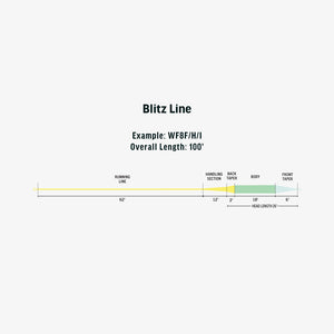 RIO Ambassador Series Blitz Fly Line