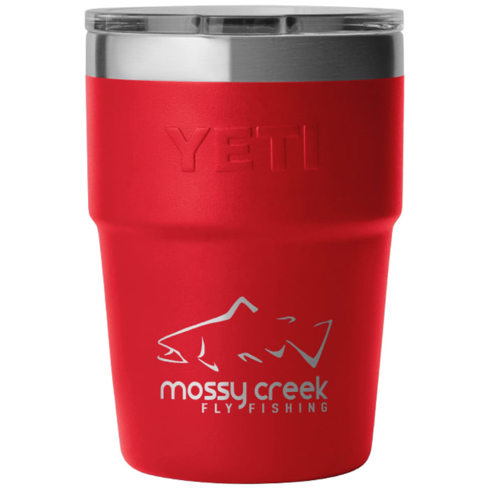 Custom Mossy Creek Yeti Rambler 16oz Stackable Cup Rescue Red