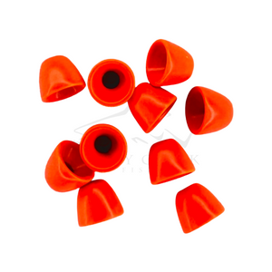 Brass Conehead Fl. Fire Orange