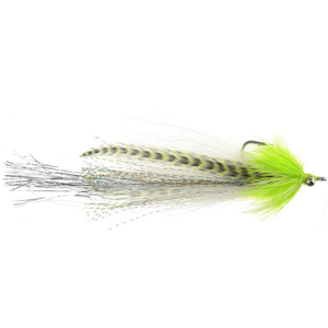 Flashtail Whistler Chartreuse and White