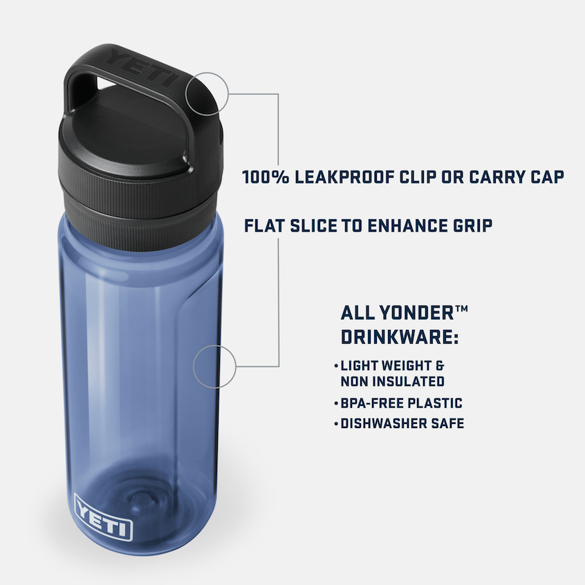 YETI - Yonder 750 ml / 25 oz Water Bottle - Clear