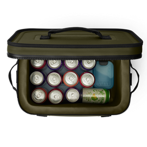 Yeti Hopper Flip 18 Soft Cooler Olive/ Black