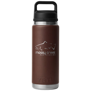 Custom Mossy Creek Yeti Rambler 26oz Bottle W/ Chug Wetlands Brown