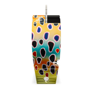 Abel Nipper with Native Brown Trout spotted graphic finish, front view