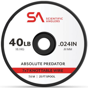 Scientific Anglers Absolute Predator 7x7 Knottable Wire - Mossy Creek Fly Fishing