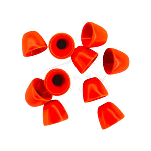 Brass Conehead Fluorescent Fire Orange