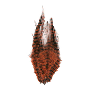 Barred Strung Saddle Hackle