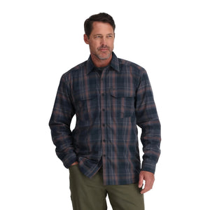 Simms M's ColdWeather Shirt Selvedge Logan Plaid