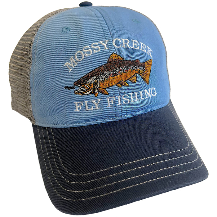 Mossy Creek Logo Unstructured Trucker Blue/Charcoal/Navy