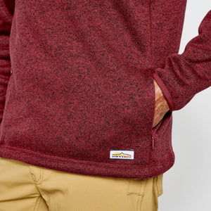 Orvis R65 Sweater Fleece Quarter-Zip Crimson