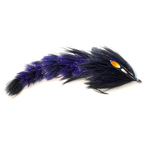 Flymen Fishing Company Feather Changer Black Purple
