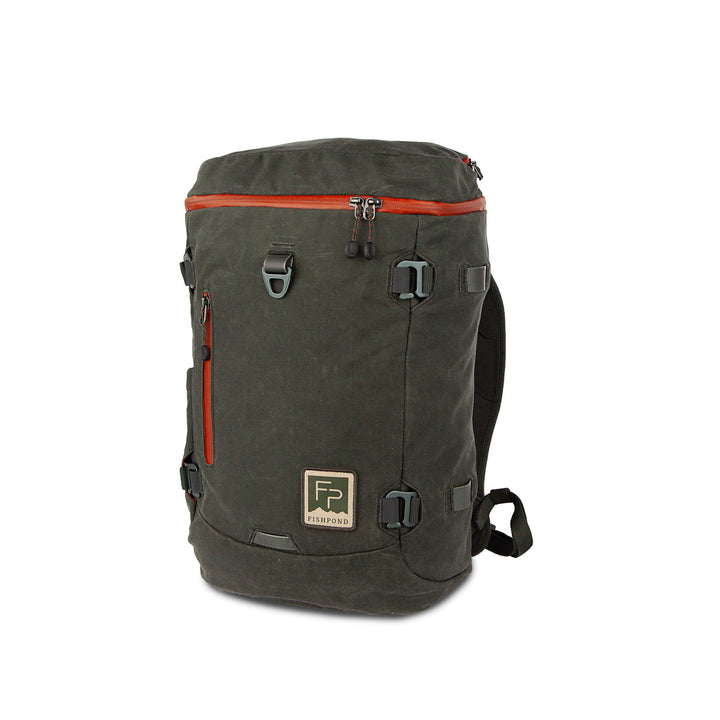 Fishpond River Bank Backpack front view