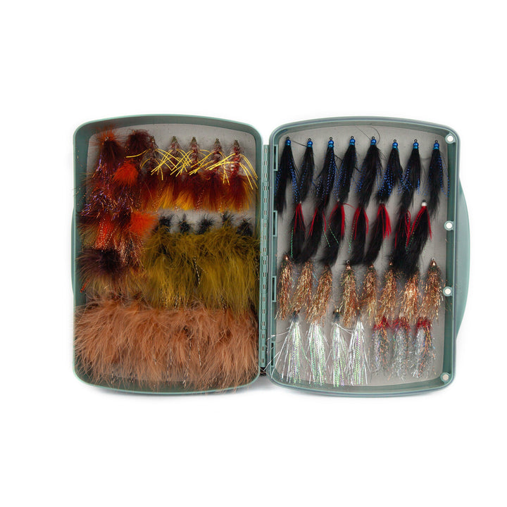 Fishpond Tacky Pescador Fly Box XL Dynamic Foam open with flies