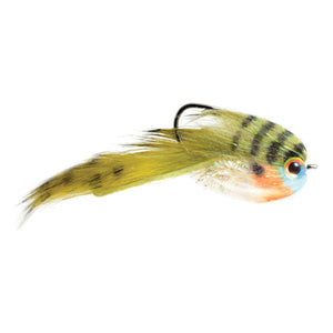 Fulling Mill Belly Scratcher Minnow Bluegill, weighted baitfish streamer