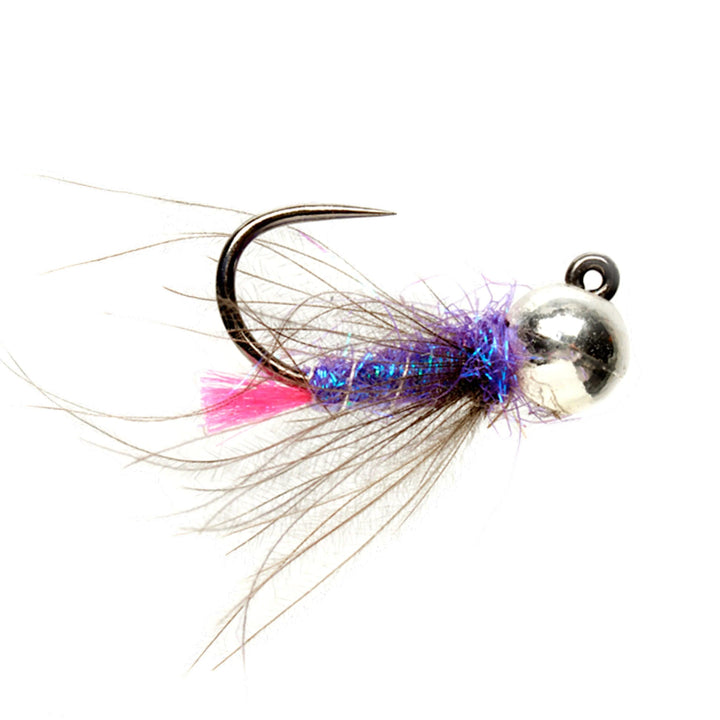 Fulling Mill Blowtorch Purple, tag jig nymph