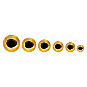 Fulling Mill Gold epoxy baitfish eyes