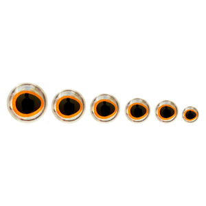 Fulling Mill Silver epoxy baitfish eyes