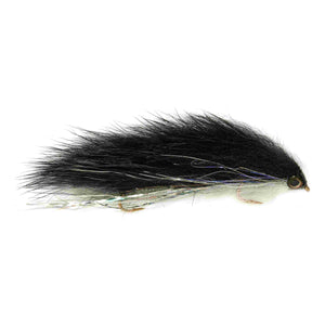 Fulling Mill Snake Bait Articulated Streamer Black, articulated streamer