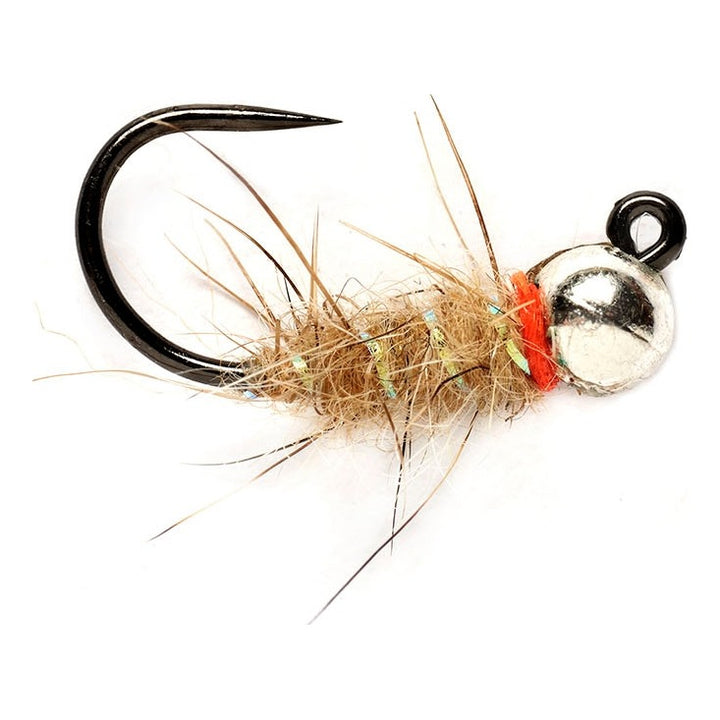 Fulling Mill Sob-Czech Ginger, grub and larva jig nymph