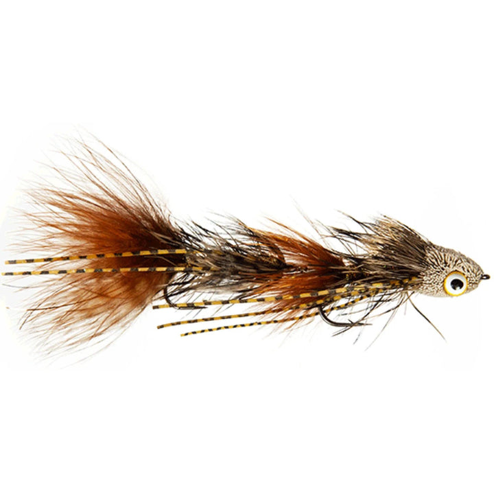 Galloup's Articulated Dungeon Natural, articulated streamer