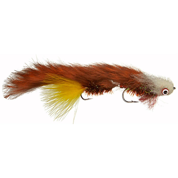 Galloup's Articulated Monkey Rust, articulated streamer