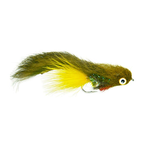 Galloup's Butt Monkey Olive, streamer