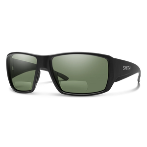Smith Guides Choice Bifocal Matte Black Polarized Gray Green 2.00 Lens Sunglasses - Mossy Creek Fly Fishing