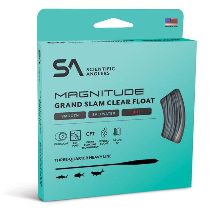 SA Magnitude Smooth Grand Slam Full Clear Fly Line