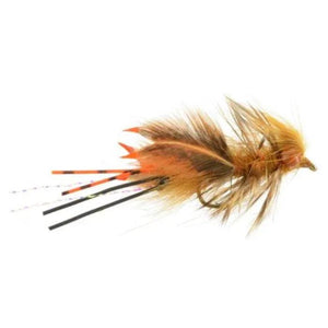 Near Nuff Crayfish Golden Brown, crayfish fly by North Country Flies