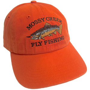Mossy Creek Vintage 6 Panel Hat Mango - Mossy Creek Fly Fishing