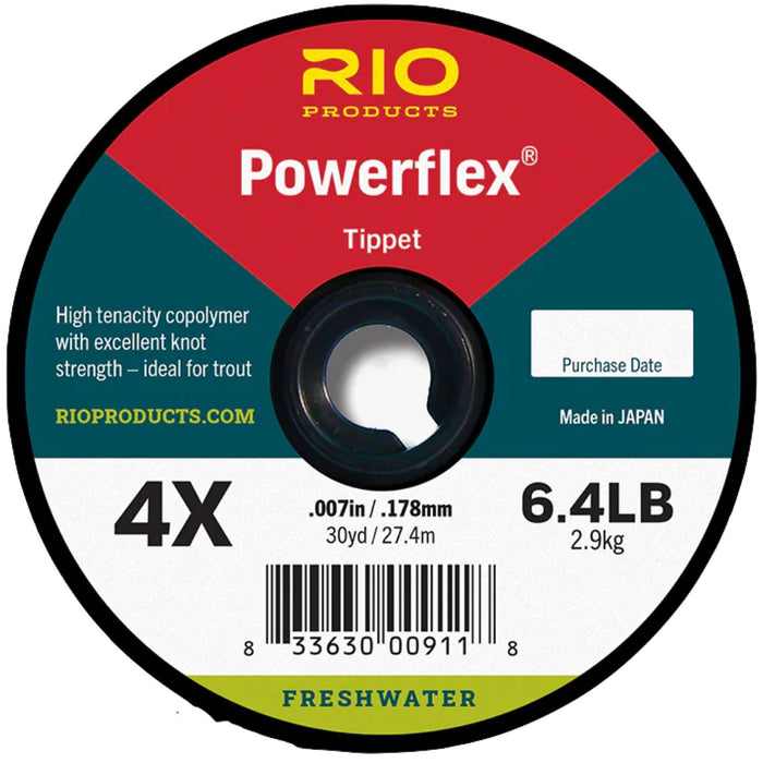 RIO Powerflex Tippet 30yd Spool